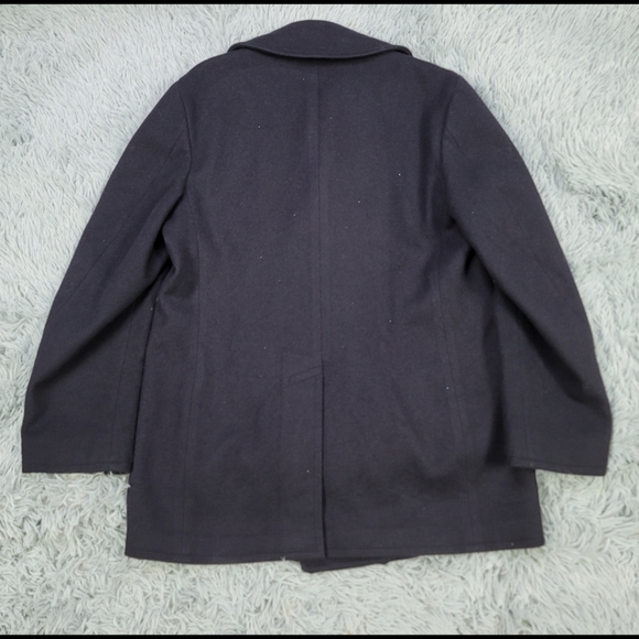 Schott Nyc 42R classic Melton pea coat - Picture 2 of 11